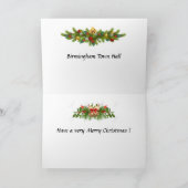 Carte de Noël - Hôtel de ville de Birmingham (Intérieur)