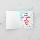 Carte de Noël humoristique (Intérieur)