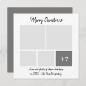 Carte de Noël Humour Corona Virus 2021 (Devant / Derrière)