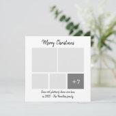 Carte de Noël Humour Corona Virus 2021 (Debout devant)