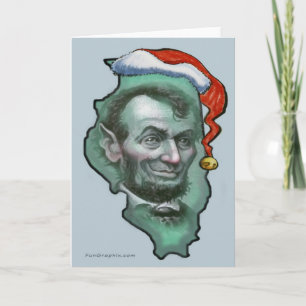 Carte de Noël Illinois