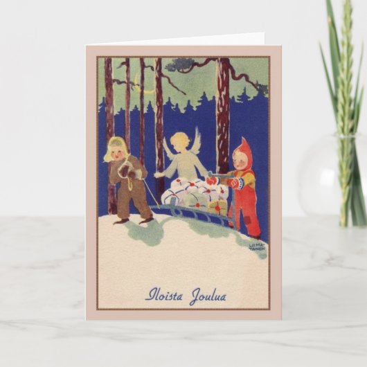 Carte de Noël Iloista Joulua (Devant)