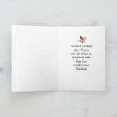 Carte de Noël inspirée des Pays-Bas (Intérieur)