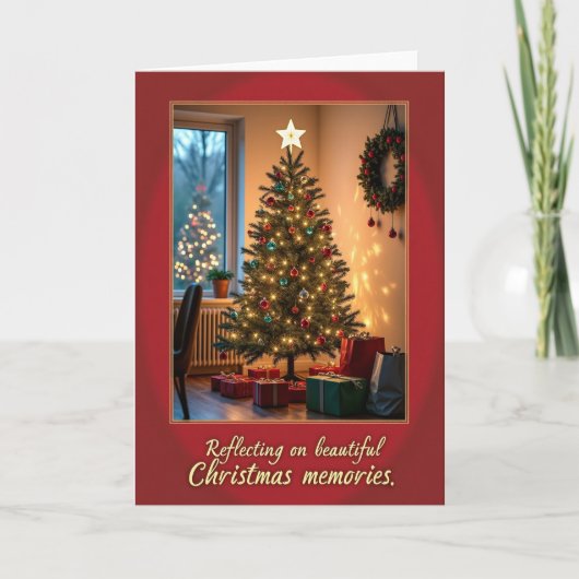 Carte de Noël Intérieur Chaud (Devant)