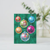 Carte de Noël Irish Baubles (Debout devant)