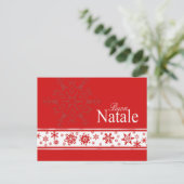 Carte de Noël italienne Buon Natale (Debout devant)
