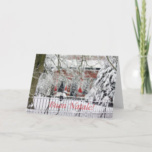 Carte de Noël italienne Buon Natale