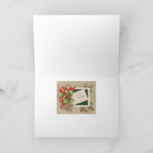 Carte de Noël japonaise traditionnelle. (Intérieur)