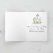 Carte de Noël Jésus (Intérieur)