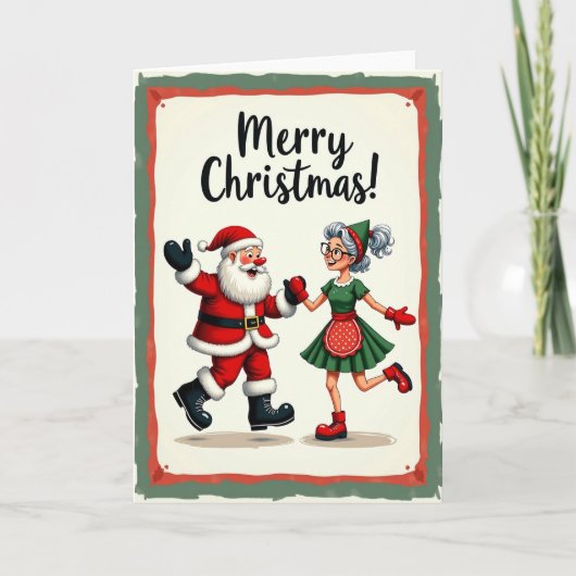 Carte de Noël Jolly Pair (Devant)