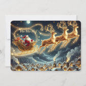 Carte de Noël Jolly Santa (Devant)