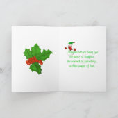 Carte de Noël Jolly Snowman (Intérieur)