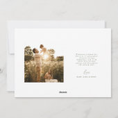 Carte de Noël Joy Sweet Watercolor Wreath (Dos)