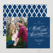 Carte de Noël Joyeuse (Devant / Derrière)