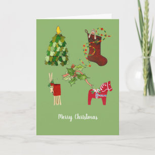 Carte de Noël Joyeuse