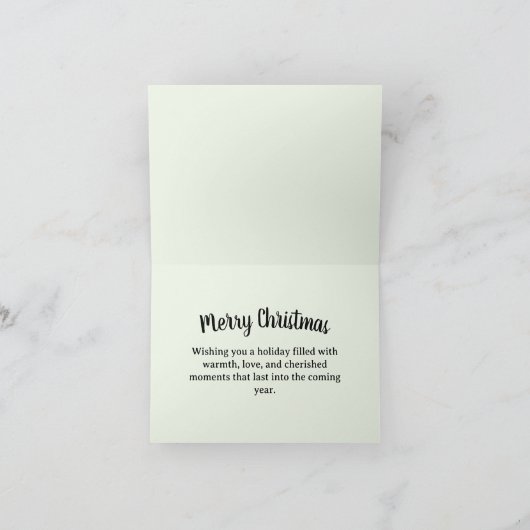 Carte de Noël joyeuse (Intérieur)