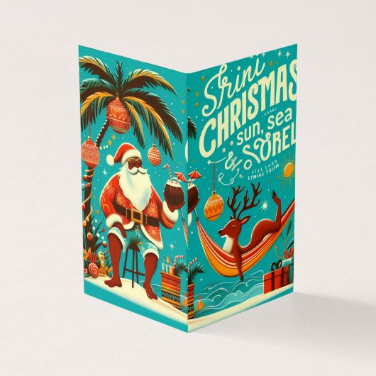 Carte de Noël Joyeuse (Outside)