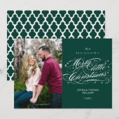 Carte de Noël Joyeuse (Devant / Derrière)