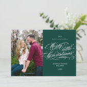 Carte de Noël Joyeuse (Debout devant)