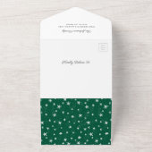 Carte de Noël joyeuse de l'arbre de Noël (Dehors)