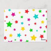 Carte de Noël joyeuse et brillante (Dos)