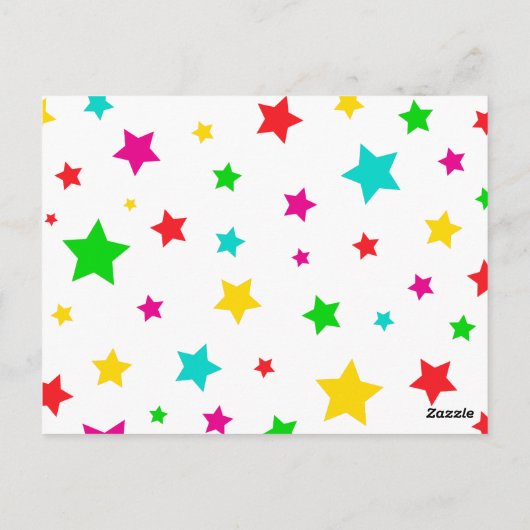 Carte de Noël joyeuse et brillante (Dos)