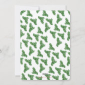 Carte de Noël Joyeuse et brillante (Dos)