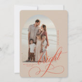 Carte de Noël joyeuse et brillante (Devant)