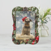 Carte de Noël Joyeuse et Lumineuse (Debout devant)