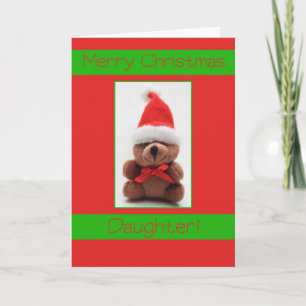 Carte de Noël Joyeuse fille