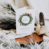 Carte de Noël Joyeuse nouvelle année