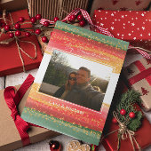 Carte de Noël Joyeuse Photo Budget