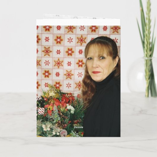 Carte de Noël Joyeuses Fêtes (Dos)