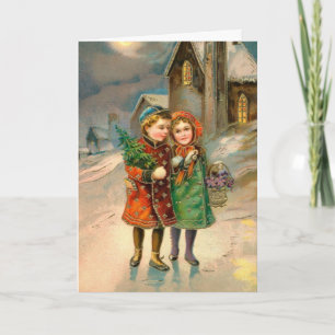 Carte de Noël Joyeuses Fêtes