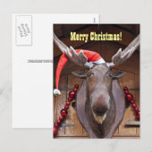 Carte de Noël joyeux (Devant / Derrière)