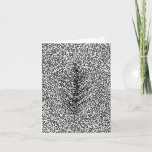 carte de Noël joyeux (Devant)