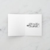 carte de Noël joyeux (Intérieur)