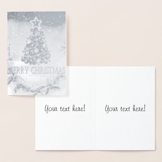 Carte de Noël joyeux (Affichage)