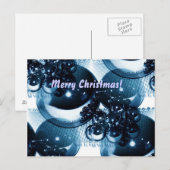 Carte de Noël joyeux (Devant / Derrière)