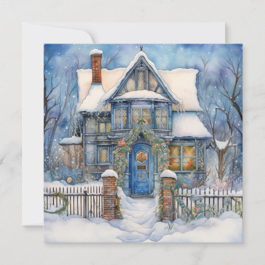 Carte de Noël Joyeux (Devant)