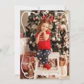 Carte de Noël Joyeux à écrire à la main (Dos)