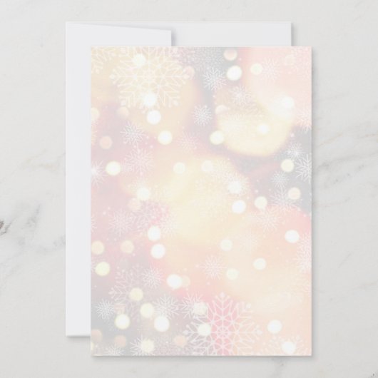 Carte de Noël Joyeux Arbre de Noël (Dos)