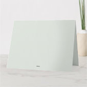 Carte de Noël joyeux, Carte de Noël joyeuse (Dos)