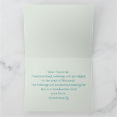 Carte de Noël joyeux, Carte de Noël joyeuse (Intérieur)