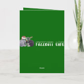 Carte de Noël Joyeux Ferroviaire (vide) (Dos)