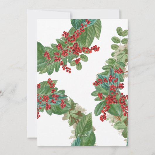 Carte de Noël Joyeux Joyeux Script Or Moderne (Dos)