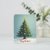 Carte de Noël - Joyeux Noël (Debout devant)