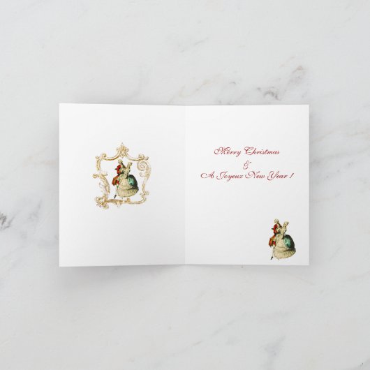Carte de Noël JOYEUX NOEL (Intérieur)