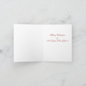 Carte de Noël JOYEUX NOEL (Intérieur)
