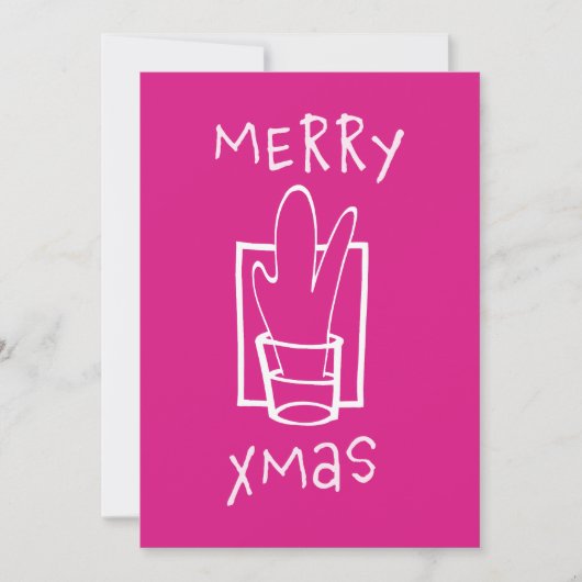 Carte de Noël Joyeux Noël (Devant)